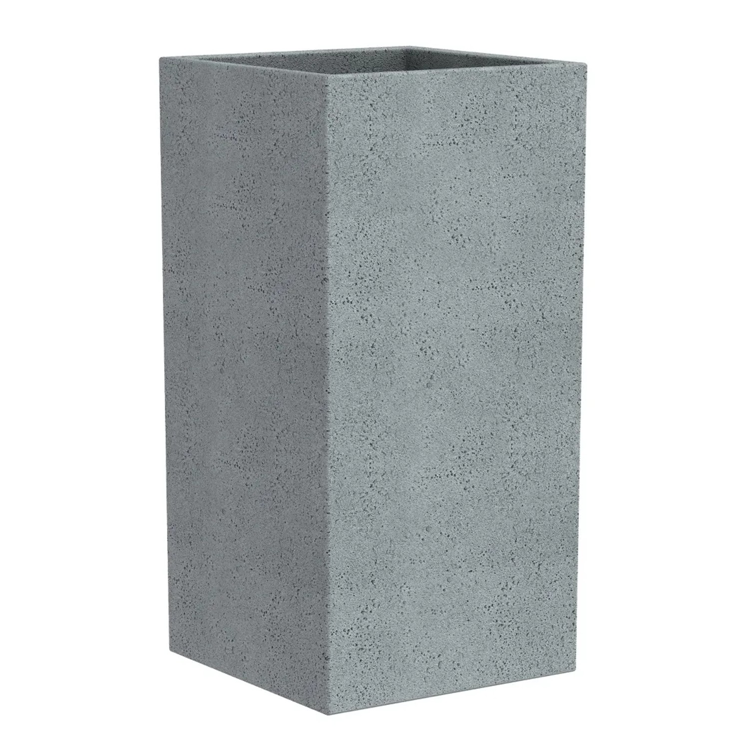 Scheurich Donica C-CUBE szary wys. 48cm