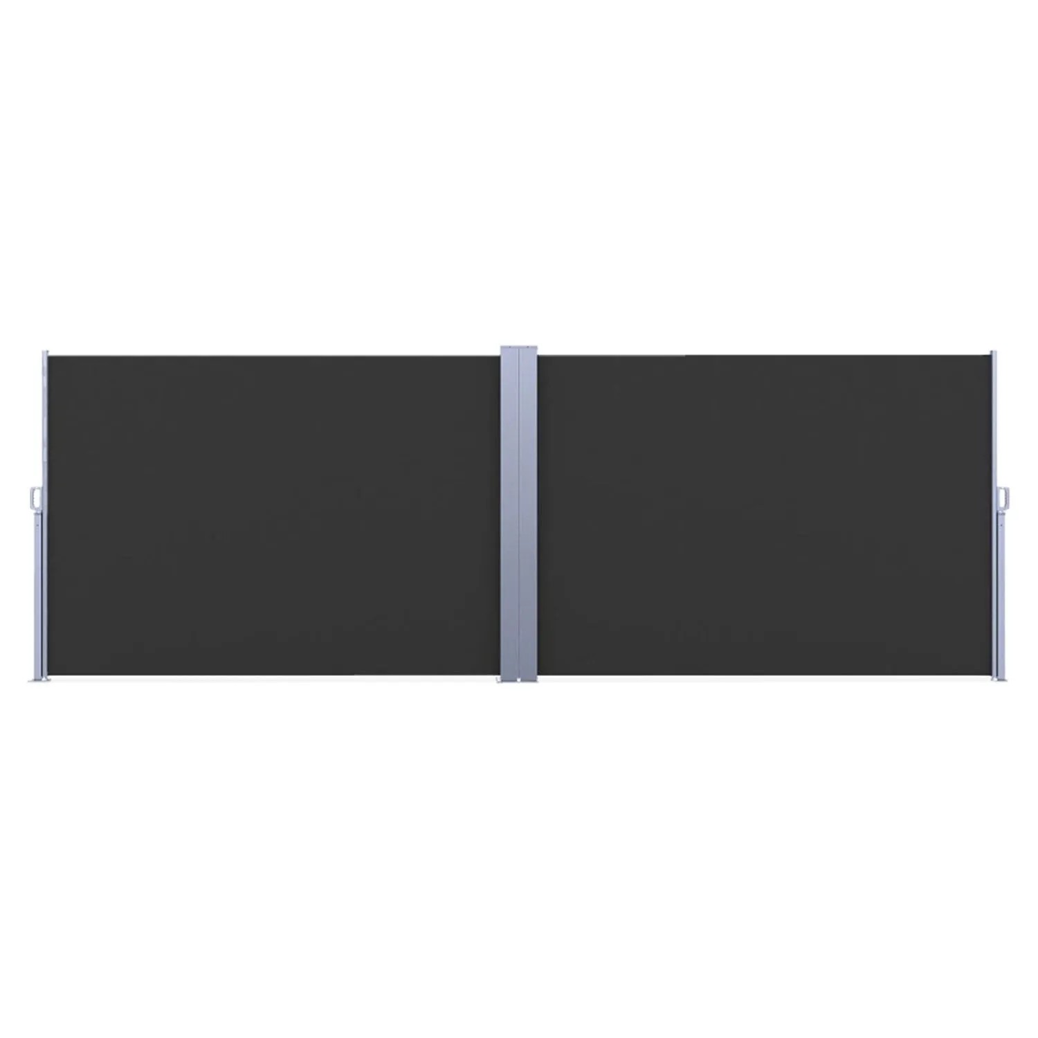 GUTROOF Markiza boczna podwójna Bjorkka Dark Grey ciemnoszara - 2,0 x 6,0 m