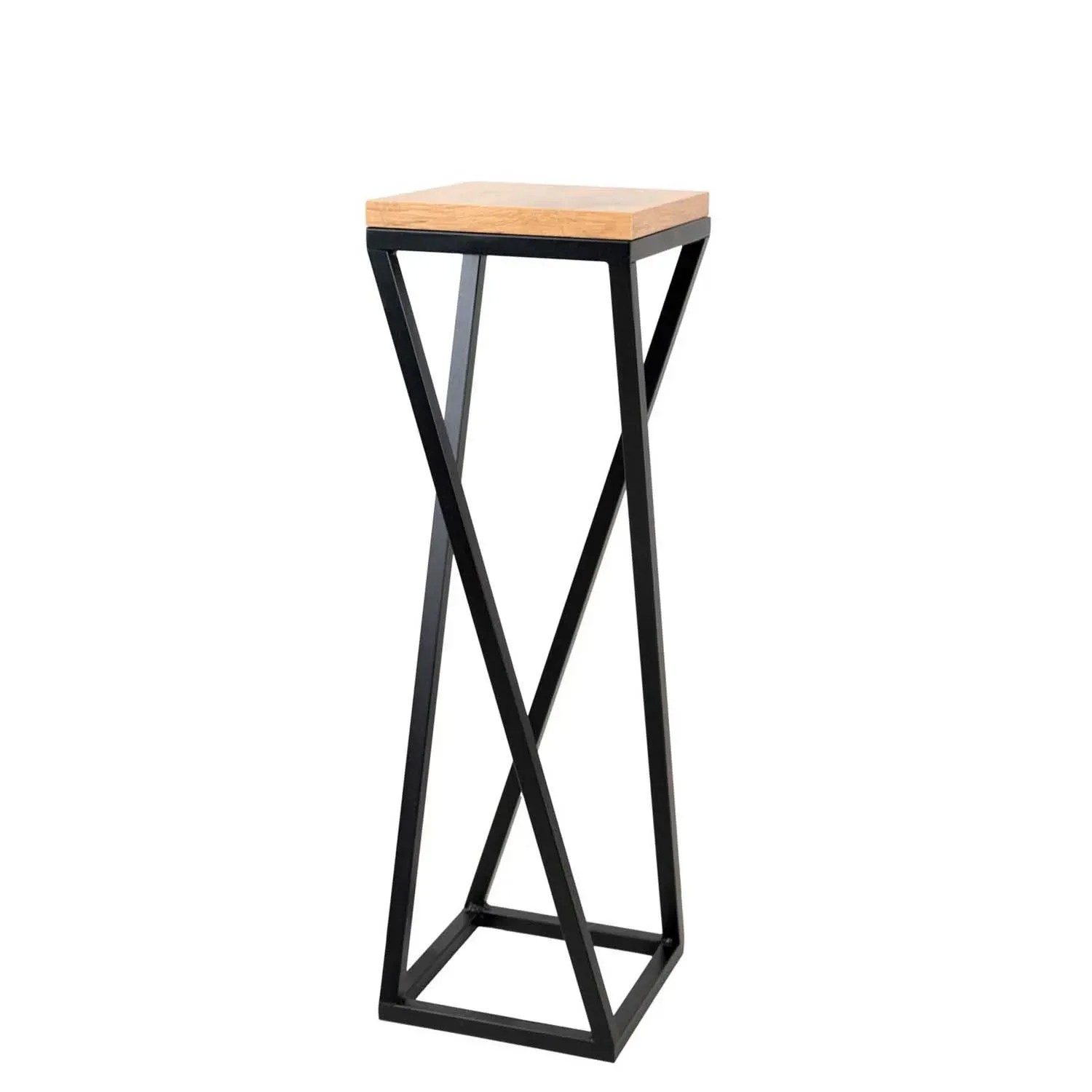 Direct H&G Kwietnik Lescar S Black Oak - 19 x 19 x 62 cm