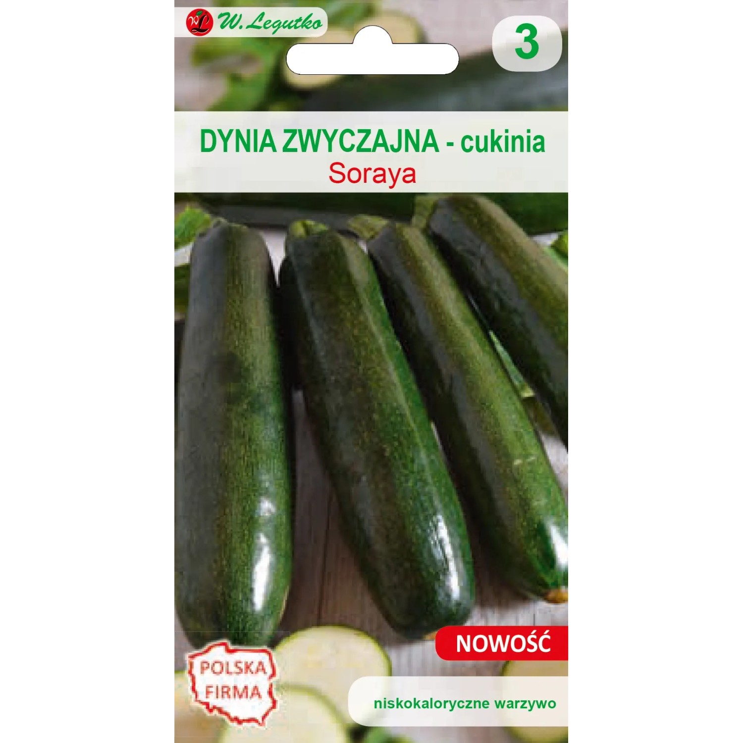Dynia zwyczajna - Cukinia Soraya - 2 g