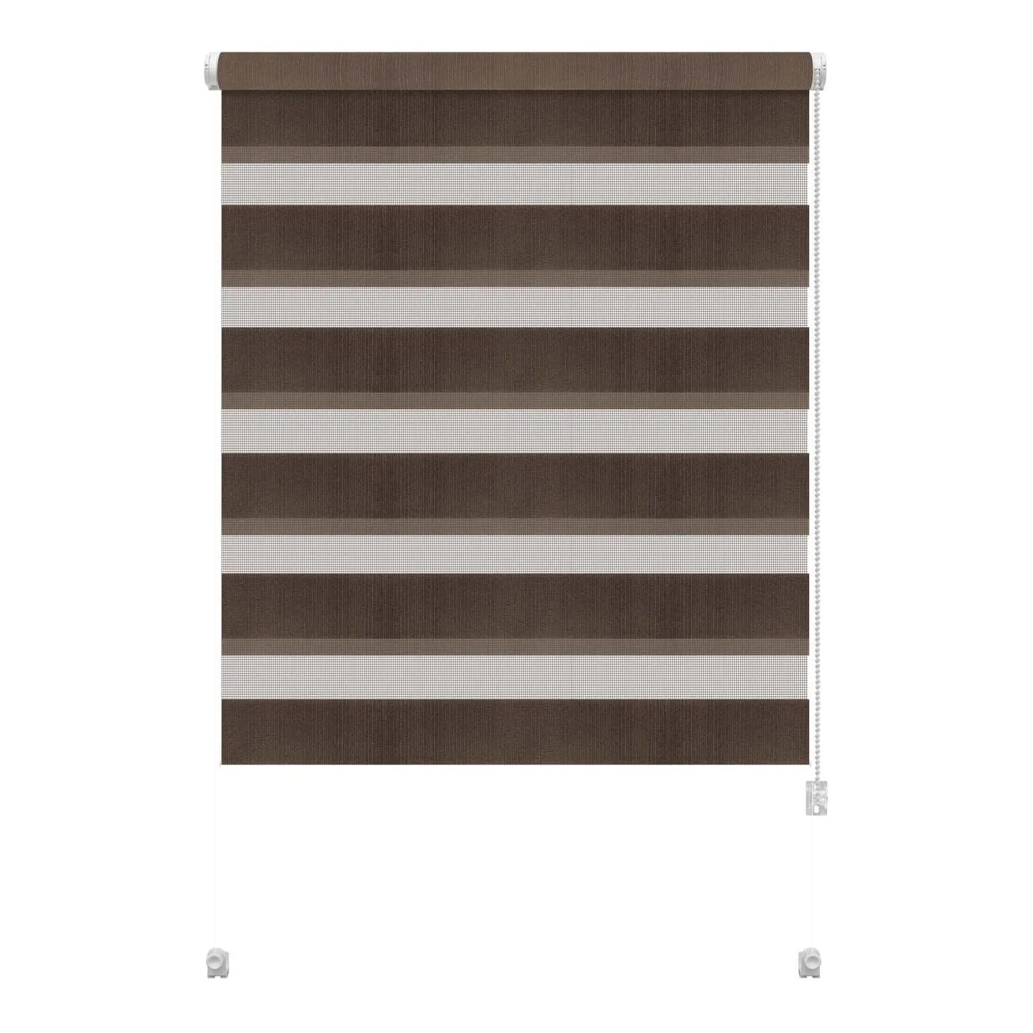 Gardinia Roleta MINI ZEBRA CLASSIC Dzień/Noc 46 x 150 cm brąz