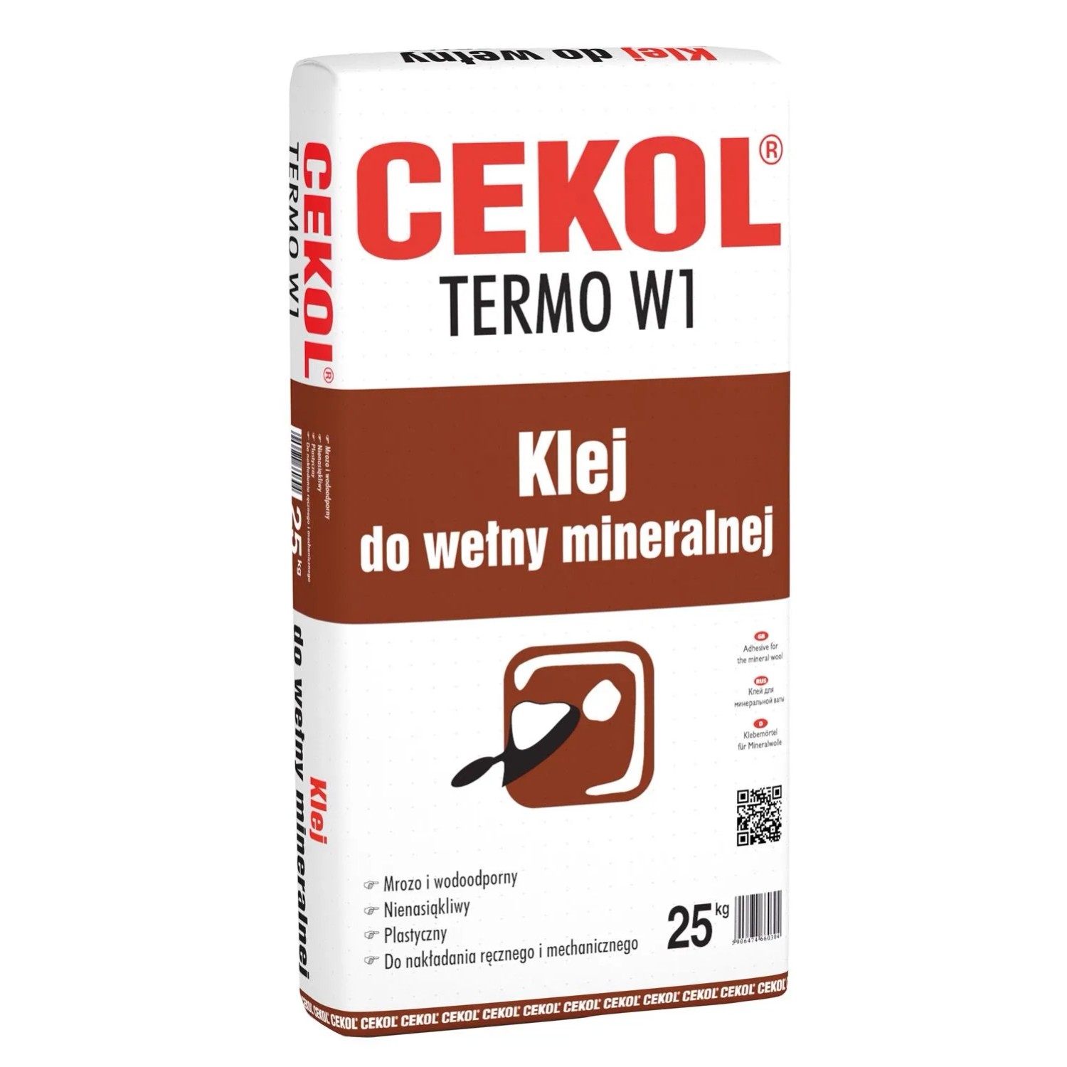 Cekol Klej do wełny TERMO W1 25 kg