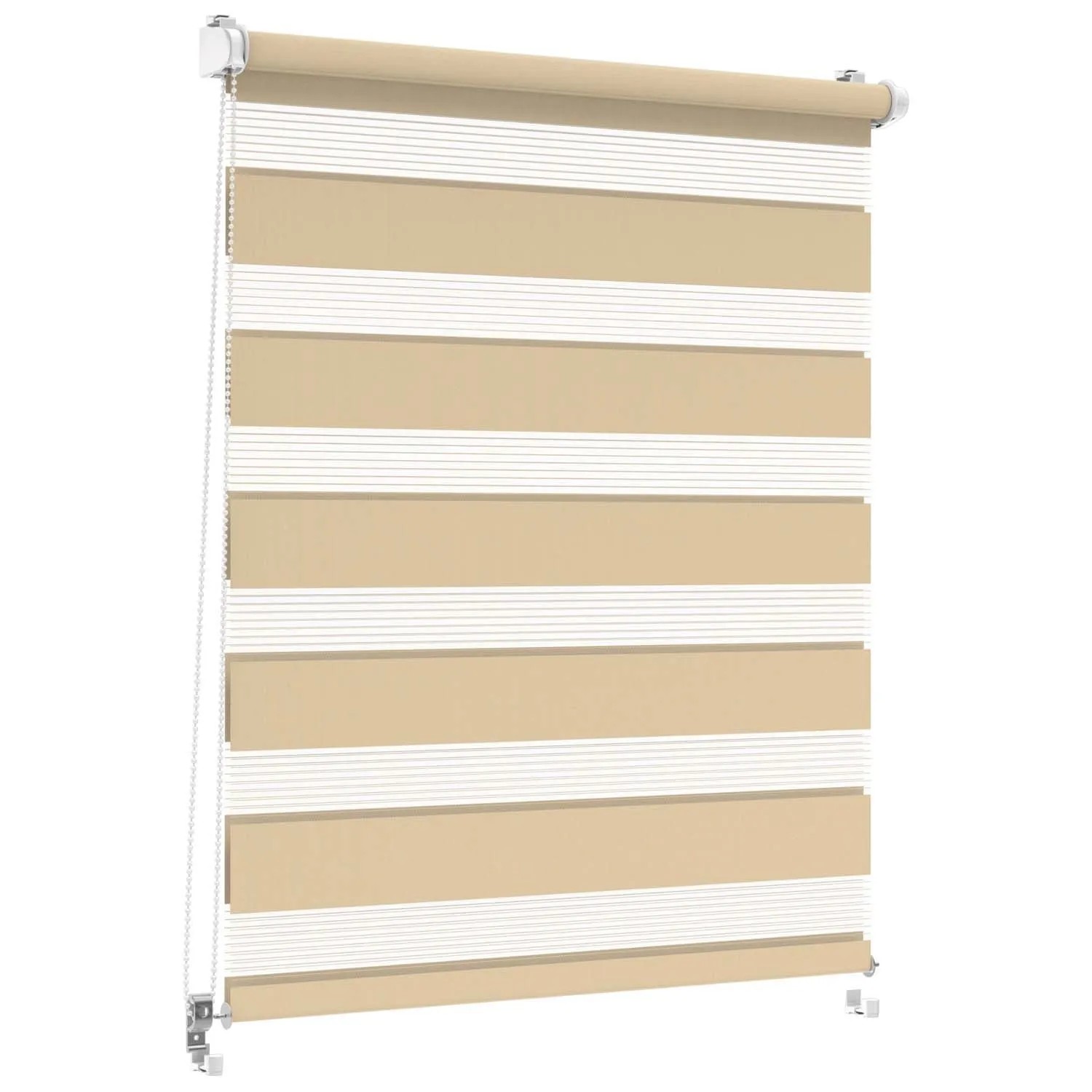 Mini roleta CLASSIC Click Dzień/Noc latte 81x140 cm