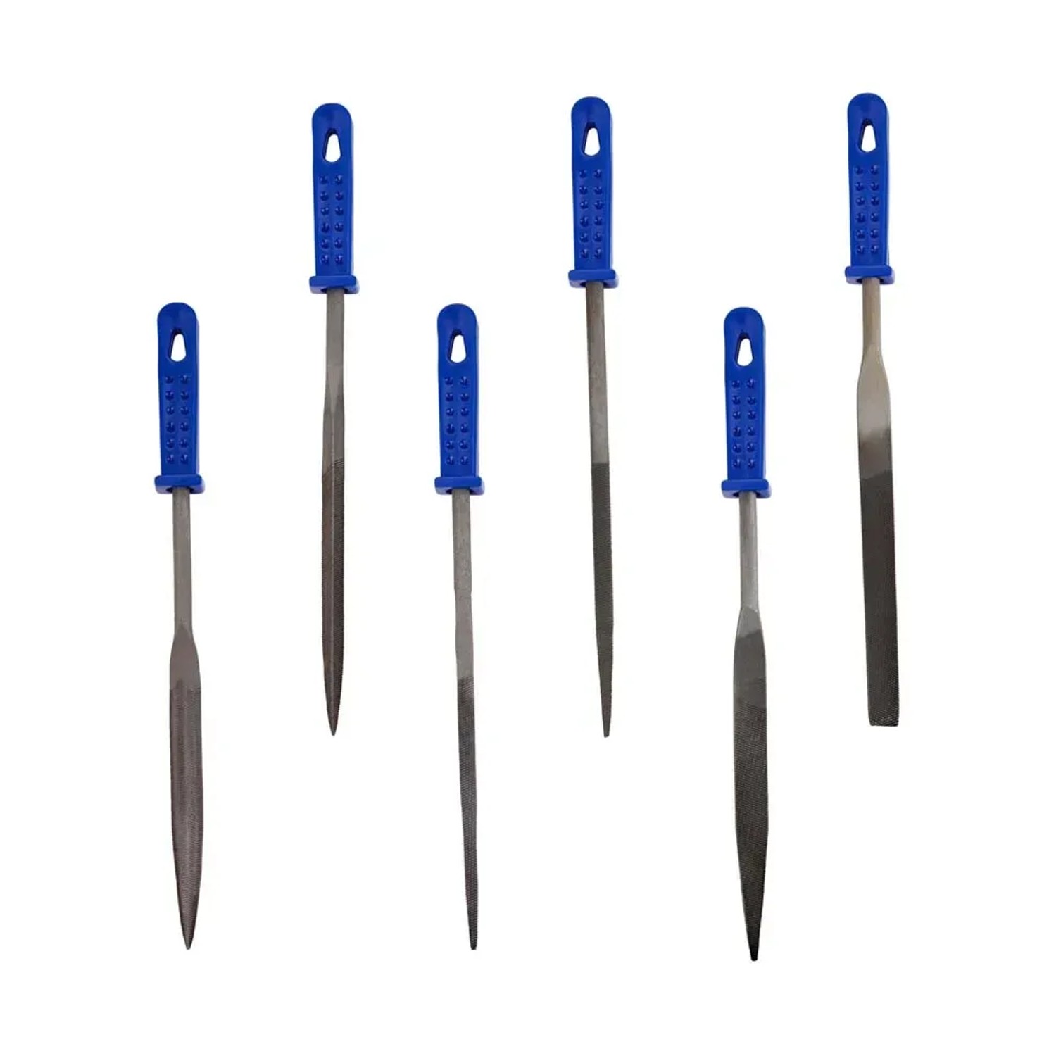 LUX-TOOLS Zestaw pilników do metalu 100 mm