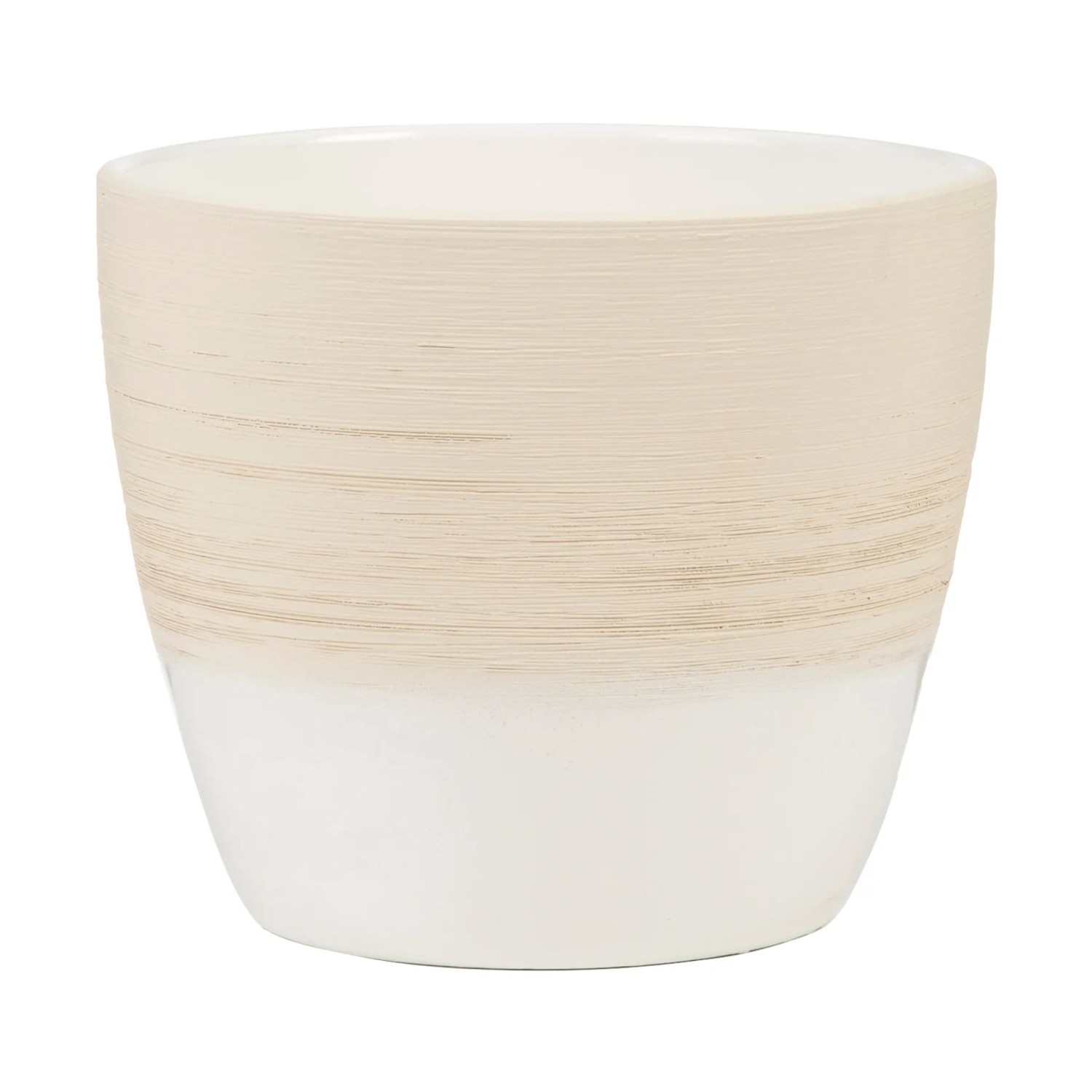 Osłonka Vanilla Cream beżowa - śr. 14 cm
