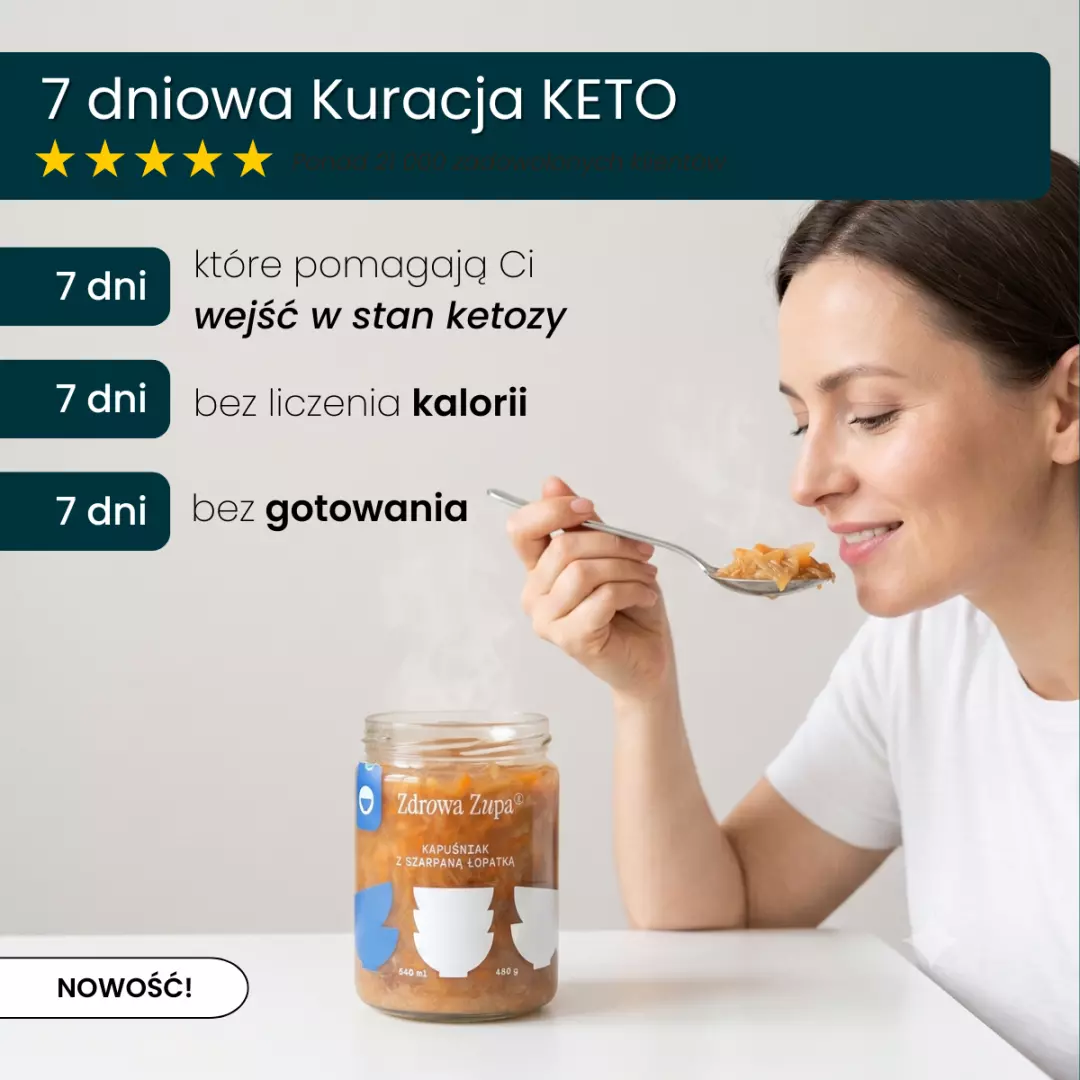 Kuracja KETO & LOW CARB (7 dni)