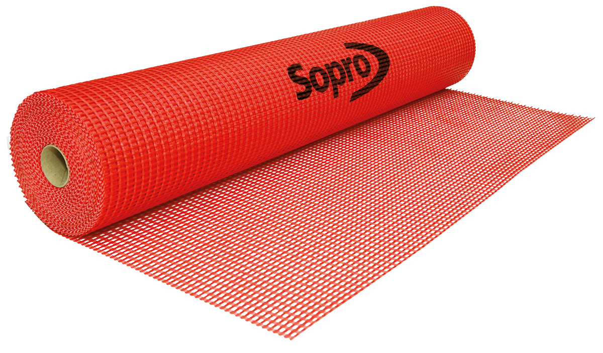 SOPRO PG-X 1188 SIATKA ZBROJĄCA PANCERNA CZERWONA SZER 100CM 25MB