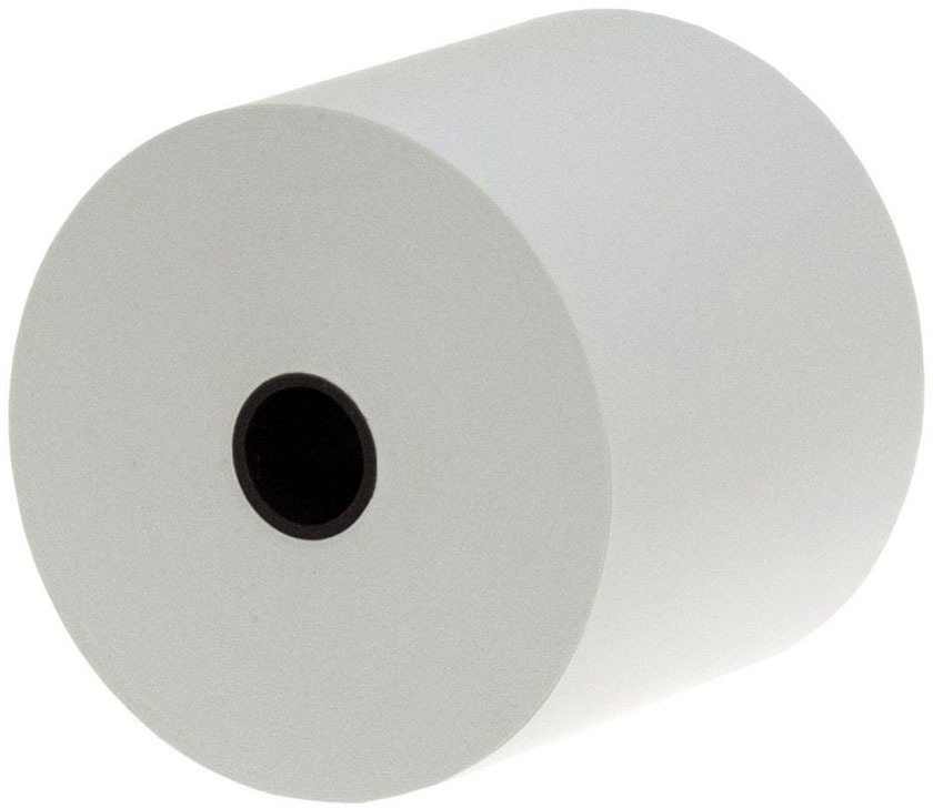 Rolka termiczna Drescher Polska Sp. z o.o., 80mm x 30m, 48g/m2, BPA Free, biały