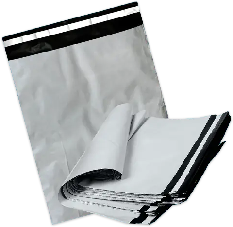 Foliopaki kurierskie 06 NC, HK, 400x500+50 mm, 100 sztuk, szary