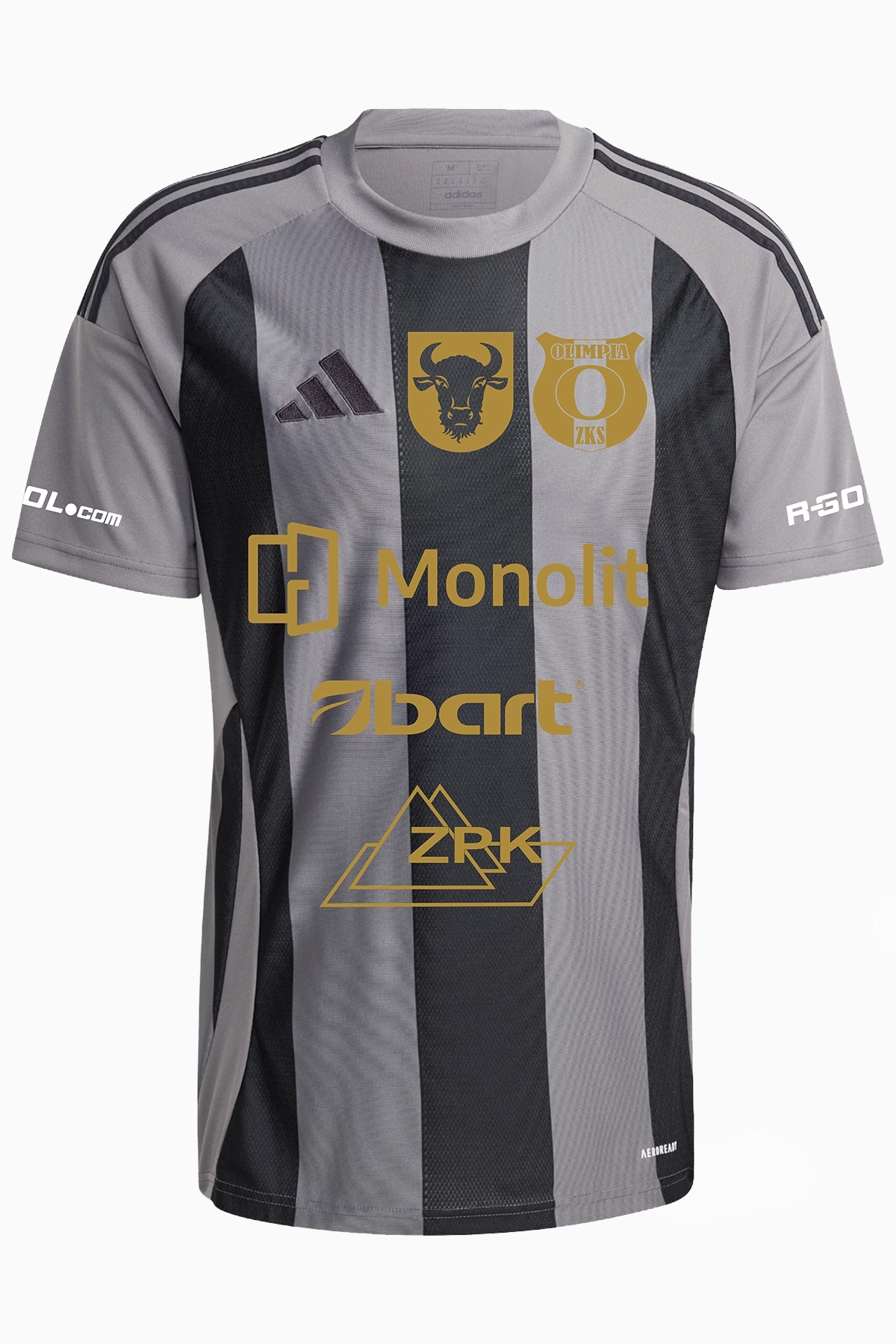 Koszulka wyjazdowa adidas Olimpia Zambrów