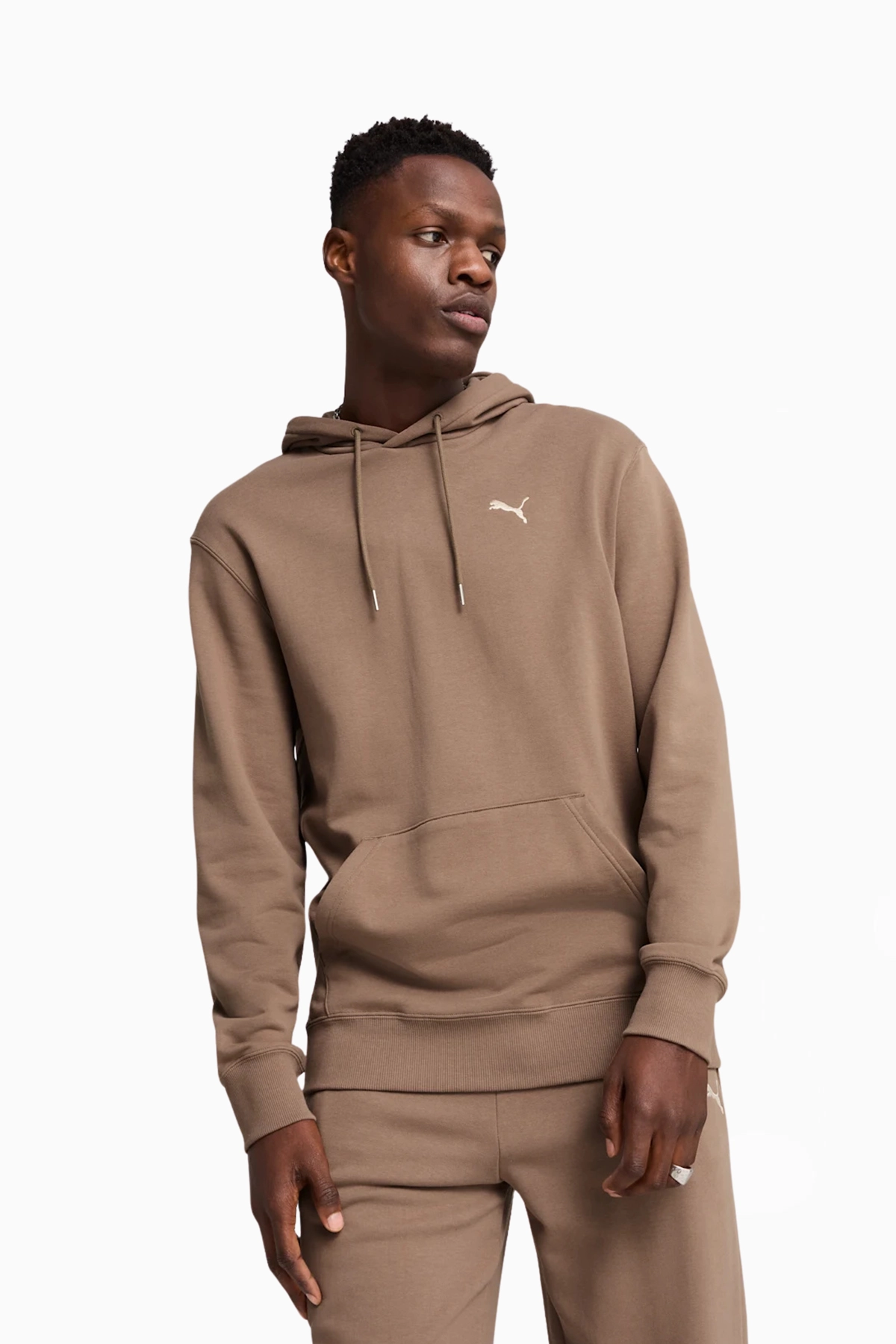 Bluza z kapturem Puma Essentials Wardrobe - Brązowy