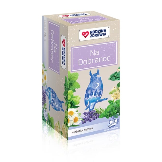 Rodzina zdrowia na dobranoc - herbatka, saszetki, 20 sztuk
