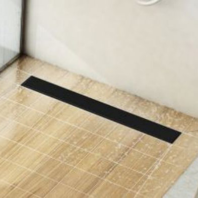 Schedpol Base-Low Black odpływ liniowy 80 cm z rusztem do zabudowy OLSL80/CST-LOW