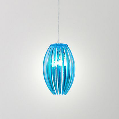 Candellux Abuko lampa wisząca 1x60W niebieska 31-55296 - Wysyłka w 24h