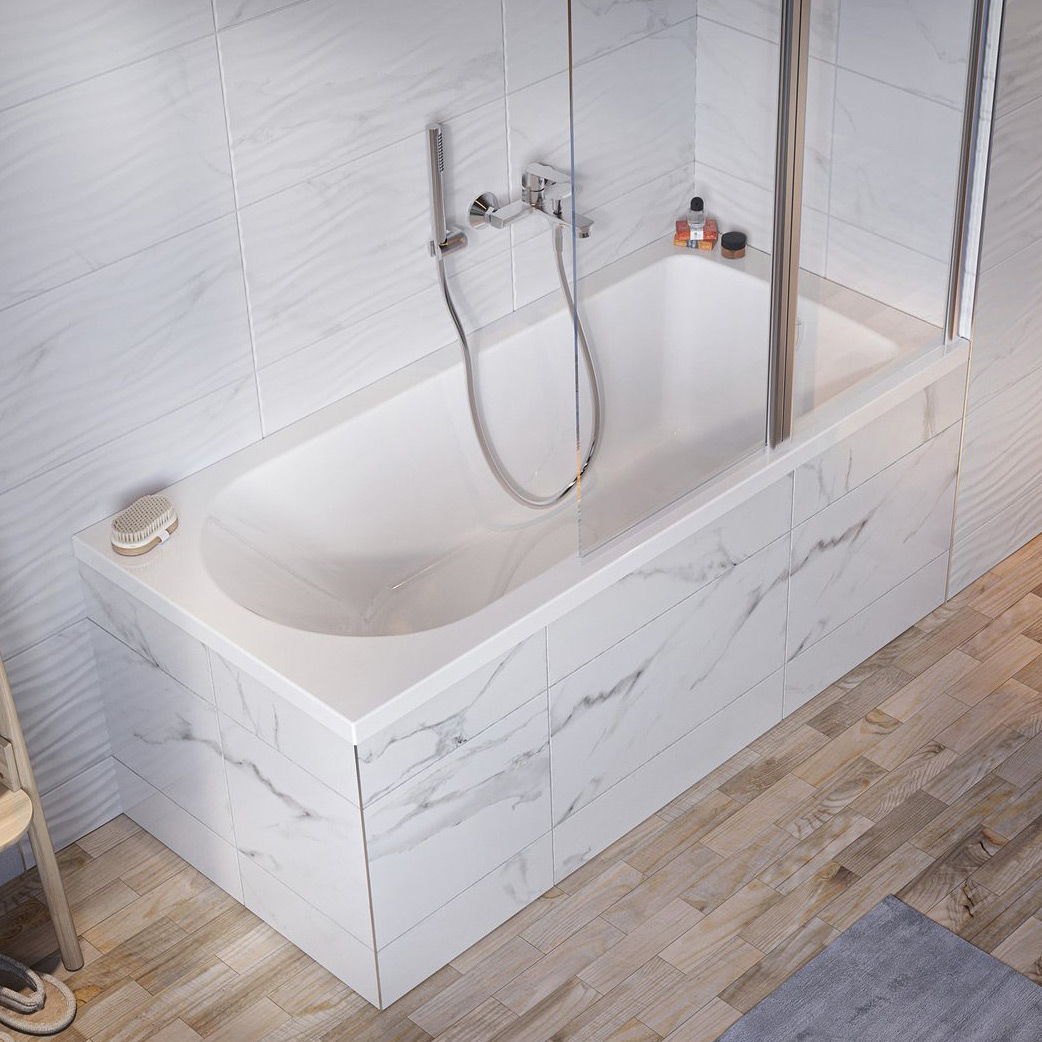 Ravak Flow wanna prostokątna 170x75 cm biała XC00100115 - Wysyłka w 24h