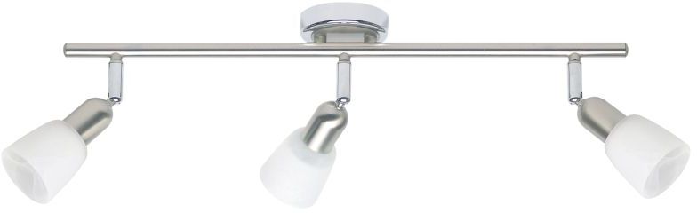 Brilliant Sofia lampa podsufitowa 3x40W chrom/biała 55316/77