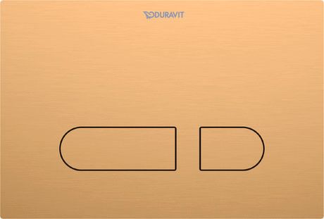 Duravit DuraSystem A1przycisk spłukujący do WC brąz szczotkowany WD5012044000 - Wysyłka w 24h