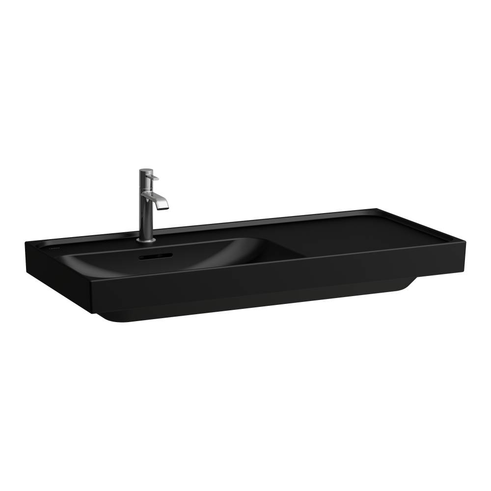 Laufen Meda umywalka 100x46 cm prostokątna meblowa czarna H8171187161091