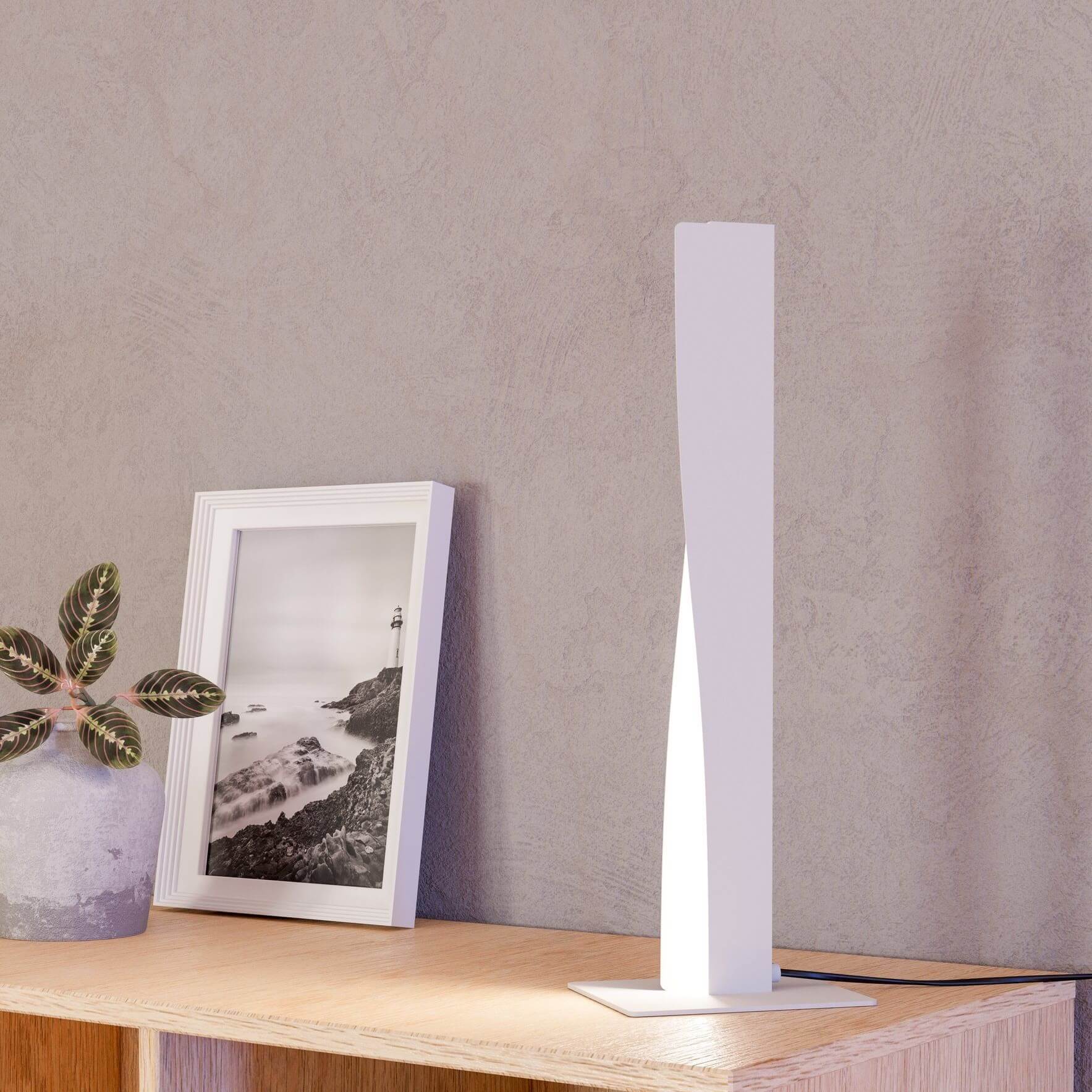Eglo Bolognano lampa stołowa 1x9 W szara 901834