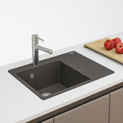 Franke Centro CNG 611-62 TL RHD zlewozmywak granitowy 62x50 cm łupkowy szary 114.0716.331