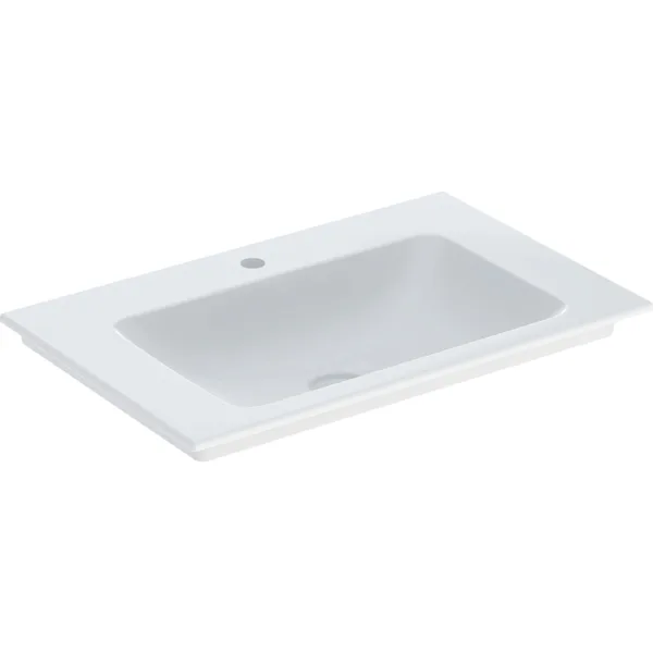 Geberit One umywalka 74x48 cm prostokątna meblowa biały połysk 505.010.01.2