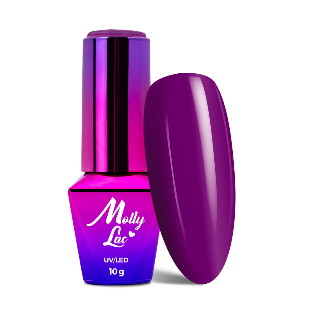 Lakier hybrydowy LED/UV Gel Polish MollyLac AlleMolly Nr 000 10g