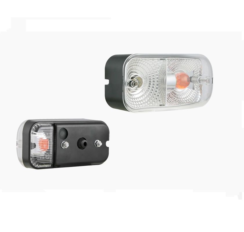 Lampa przednia lewa z kierunkowskazem złącze AMP Faston LA5.39821 Wesem