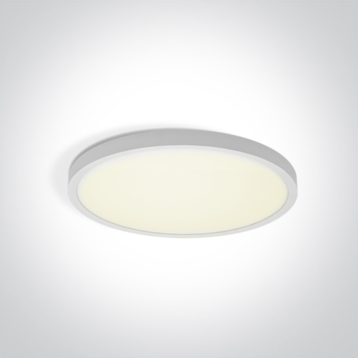 Darmowa Dostawa - Plafon 1x18 W biały One Light Belfort 1 62006WV