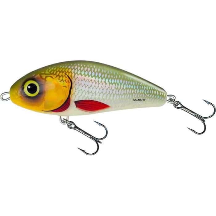 Salmo Wobler FATSO 8cm Sinking Silver Halo