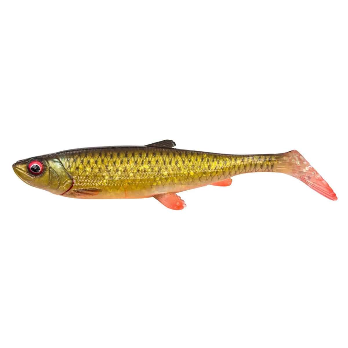 Savage Gear Guma 3D Herring Shad V2 17.5cm Clear Rudd