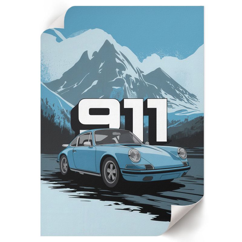 Plakat Do Łazienki ArtPrintCave 42x59,5 cm Górska jazda Lucas "Luca" Meyer 1 szt.