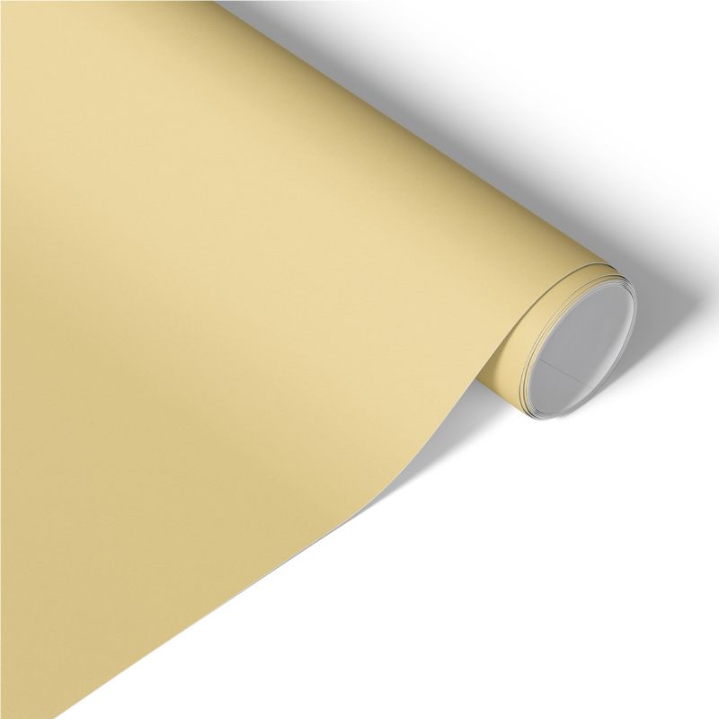 Samoprzylepna Okleina na Meble Tulup 50x100 cm Beżowo-żółty Do Sypialni I Garderoby 1 rol.