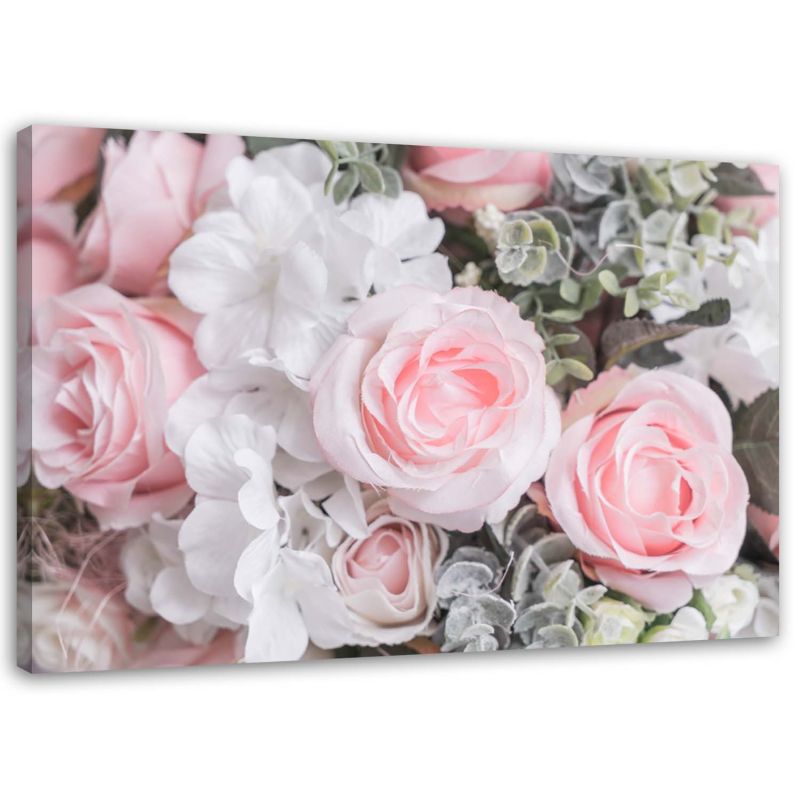 Obraz na płótnie Feeby Różowe róże 30x20cm 1szt