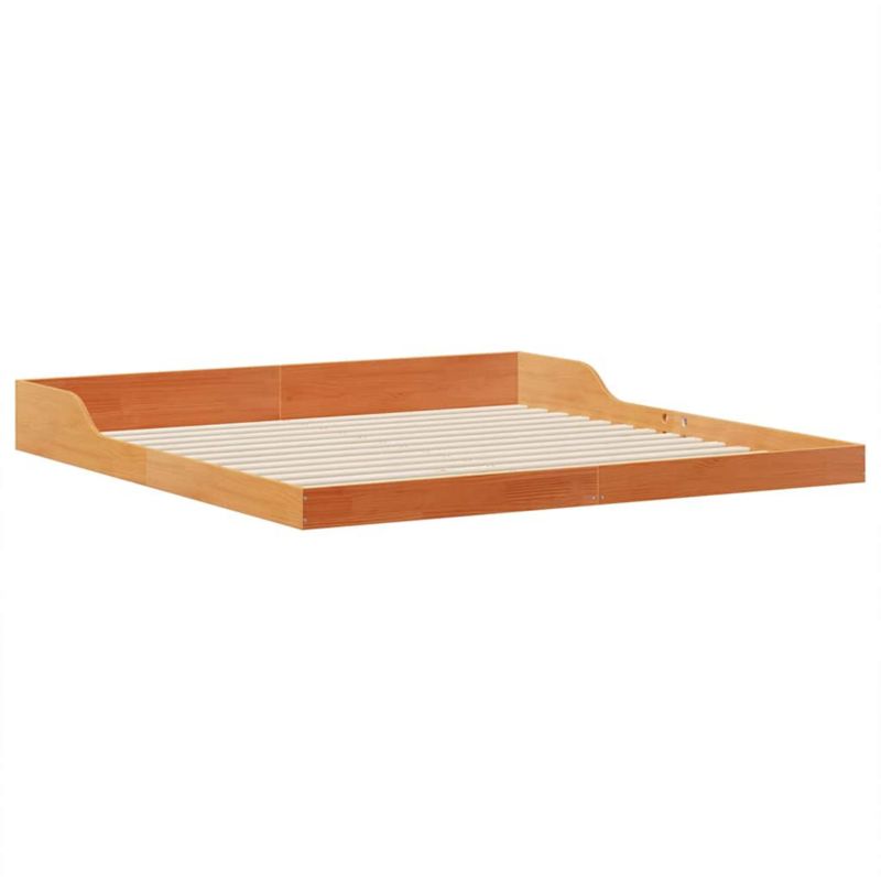 Rama łóżka WaszeMeble 200x200 cm Woskowy brąz sosna WM-873303 1 szt.