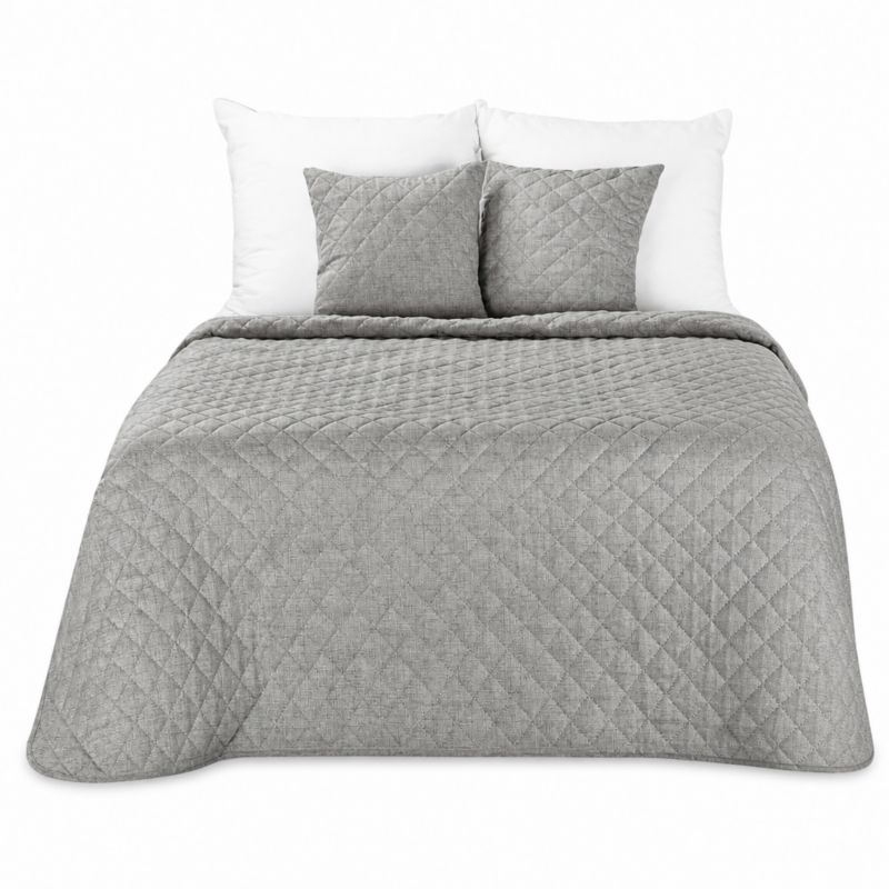 Narzuta dekoracyjna Eurofirany 170x210 cm stalowa Len 1 szt.