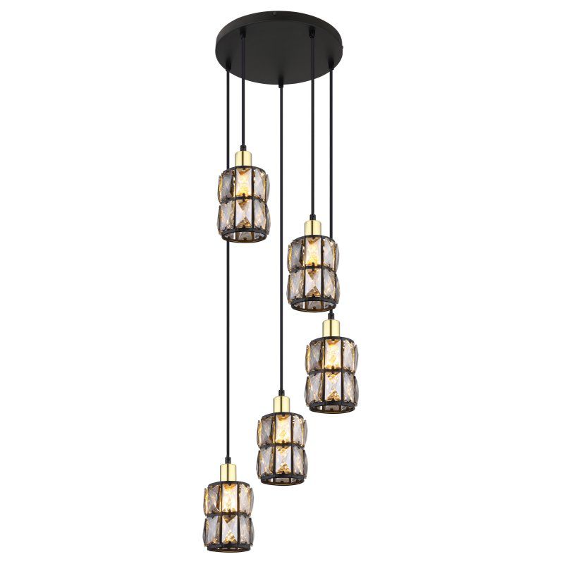 Lampa wisząca WOLLI 15761-5B Globo 1 szt.