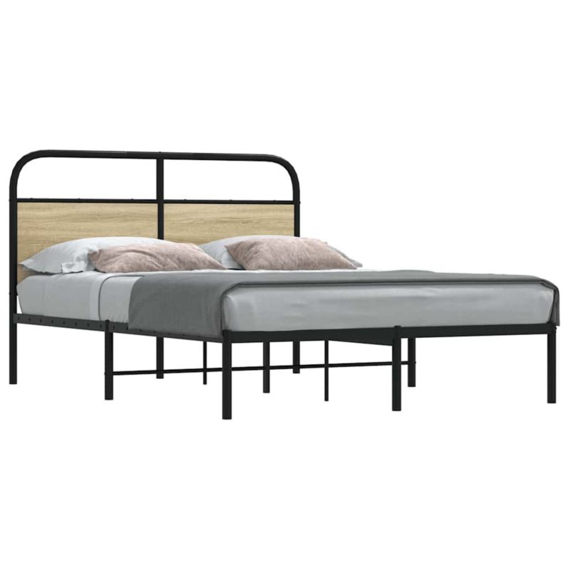Łóżko metalowe WaszeMeble 120x190 cm brązowe WM-4100255 1 szt.
