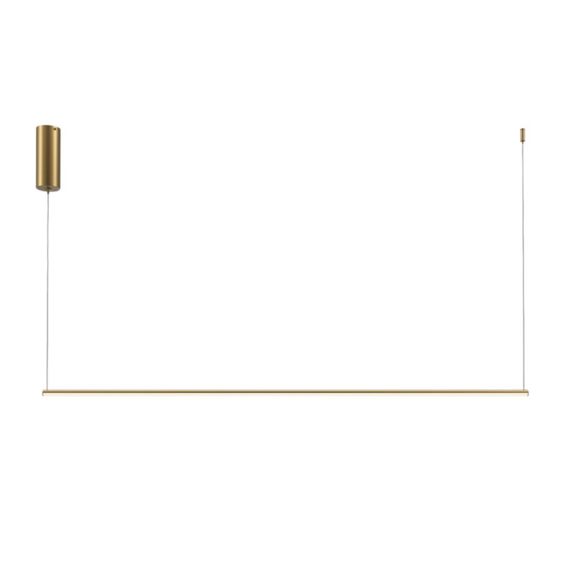 Lampa wisząca Maytoni Halo 5128 mosiężny minimalistyczna wbudowany LED 16W 1 szt.