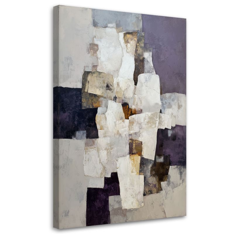 Obraz na płótnie Feeby Abstrakcja, pionowy, ozdoba do jadalni, wzór 62297, 20x30 cm, 1 szt.