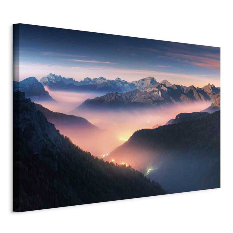 Obraz Artgeist Górskie tchnienie 90 x 60 cm płótno włoskie 1 szt