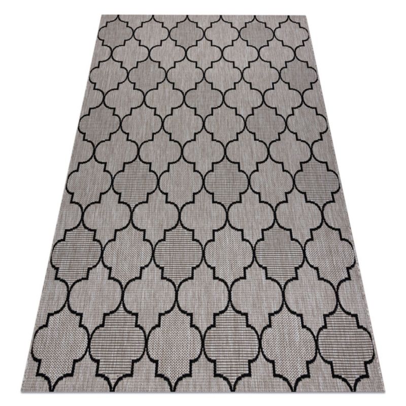 Dywan zewnętrzny Floorlux RugsX 200x290 cm szary DEV1380 1 szt.