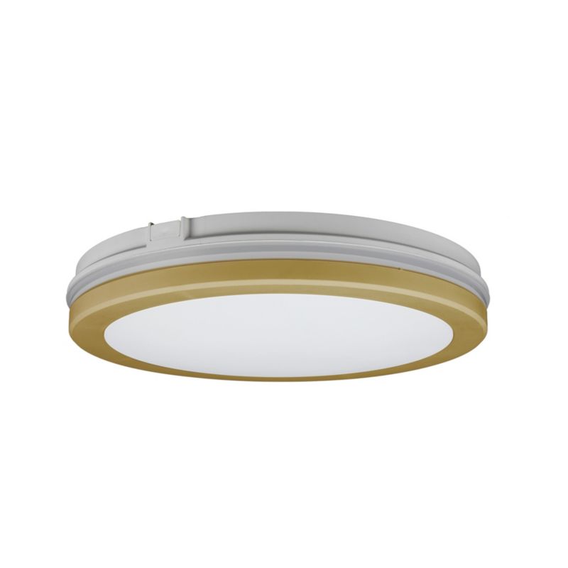 Plafoniera LED LL OHIO 30W CCT-O-WG 66641 LightLogic IP65 złoty balkon łazienka 3 barwy 1 szt.