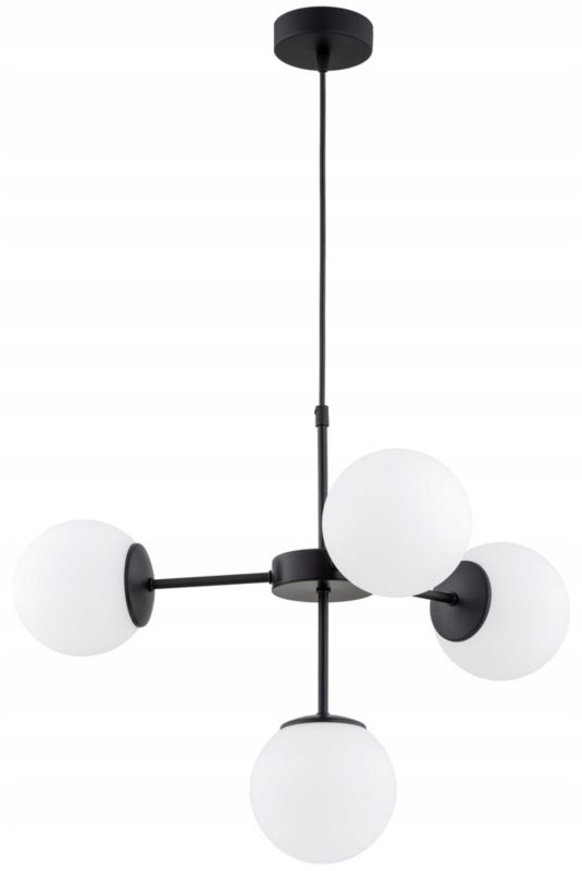 Lampa Wisząca Sufitowa Elko-Lighting MIlo E27 czarny 1 szt