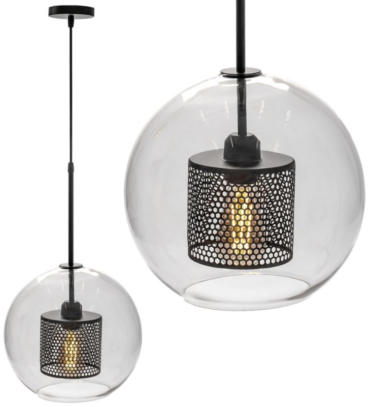 Lampa Sufitowa Wisząca Toolight App559-1Cp Czarny