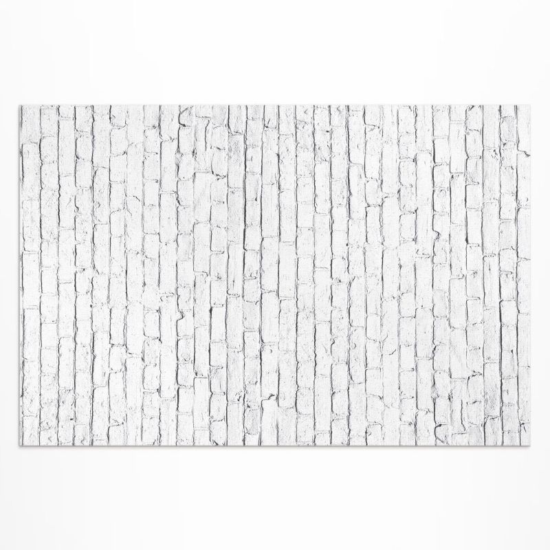 Dywan Winylowy Z Nadrukiem Wallfluent 60x90 cm Jasna cegiełka industrialna ściana 1 szt.