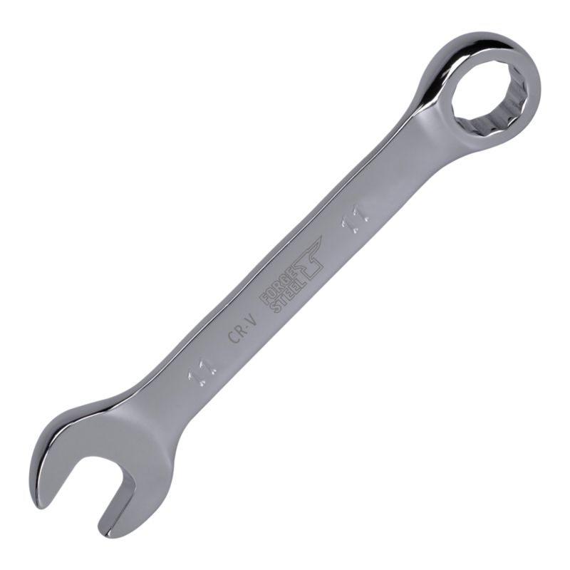 Klucz płasko-oczkowy Forge Steel krótki 11 mm
