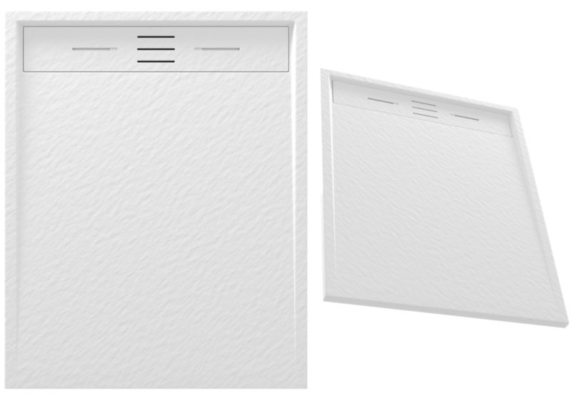 Brodzik Prysznicowy Prostokątny Granitan Viva 100x80CM Biały SMC Kompozyt 1szt.