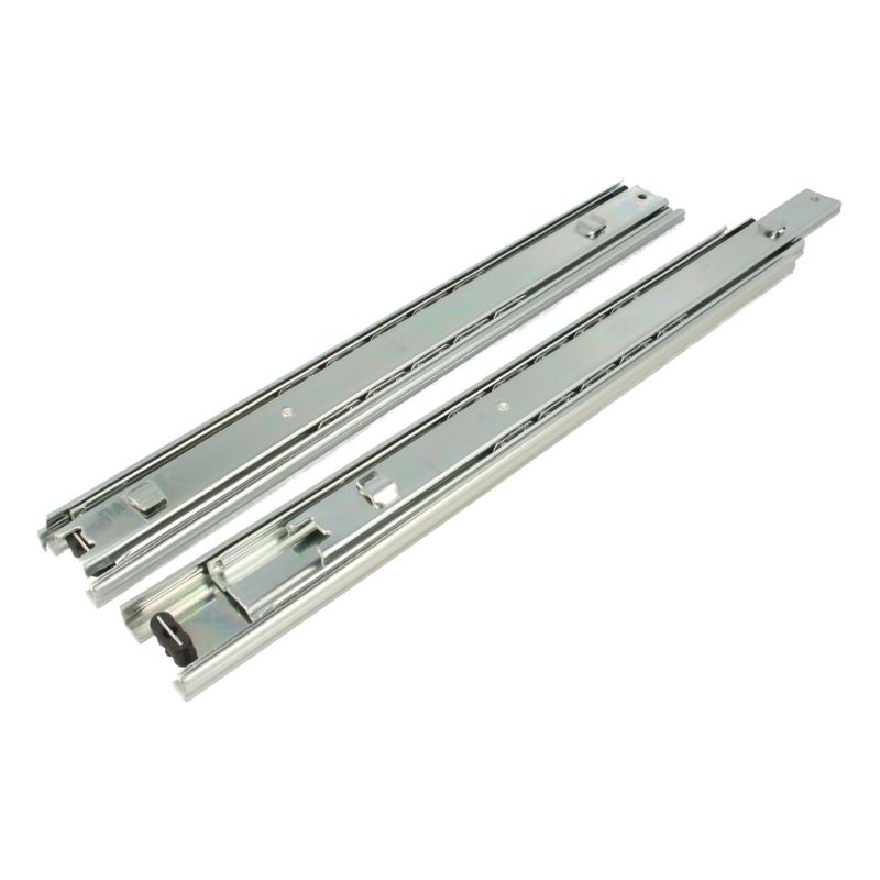 Prowadnica kulkowa do mebli metalowych Hakner 500mm 45kg - 1 par.