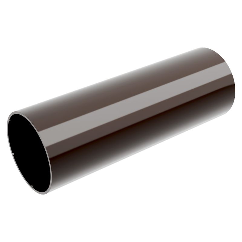 Rura spustowa Ocean 63 mm brązowa 2 m