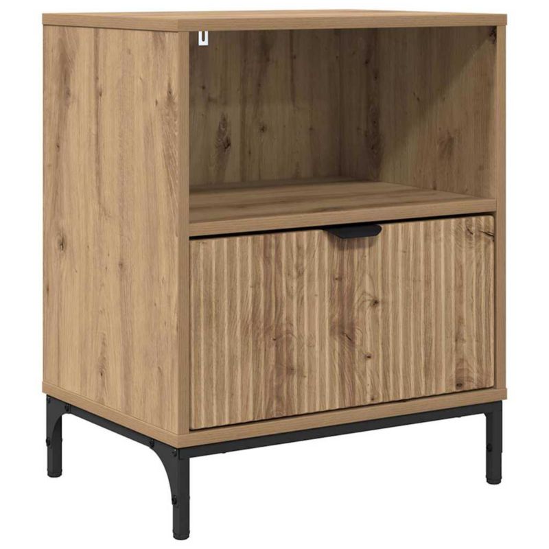 Szafka nocna WaszeMeble dąb artisan WM-883492 1 szt.